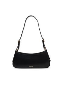 Calvin Klein Torebka Ck Small Shoulder Bag LV04F3170G Czarny. Kolor: czarny. Materiał: skórzane #4