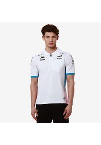 Kappa - Polo Alpine F1 Adram 2024. Typ kołnierza: polo. Kolor: wielokolorowy, biały, różowy #1