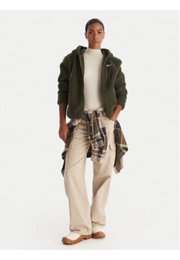 Hunter Polar Bonelle HARW0053242 Zielony Relaxed Fit. Kolor: zielony. Materiał: syntetyk