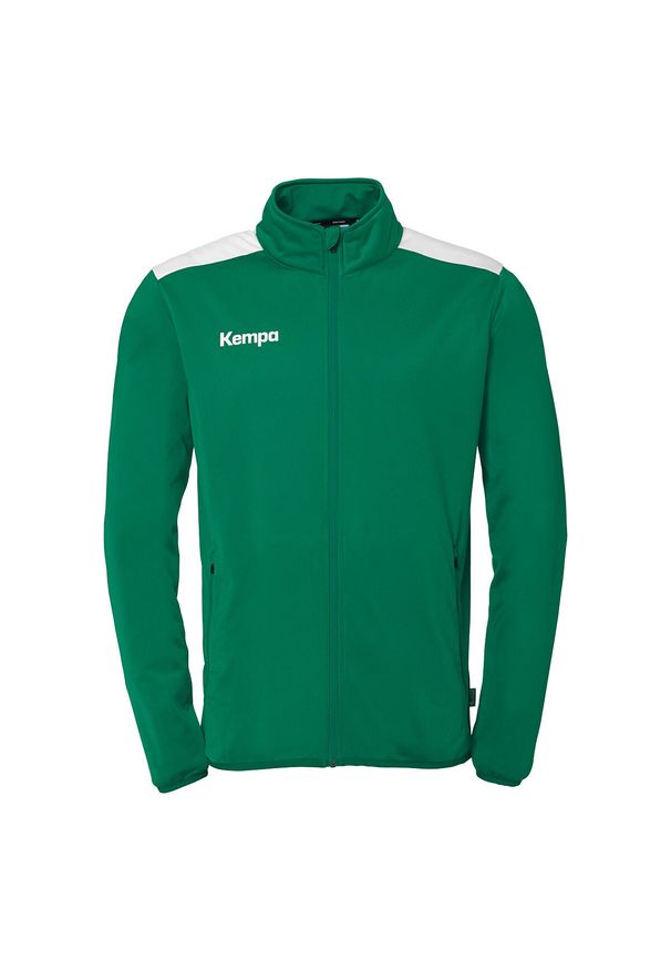 KEMPA - Dziecięca bluza dresowa Kempa Emotion 27. Kolor: zielony, biały, wielokolorowy. Materiał: dresówka. Sport: piłka ręczna