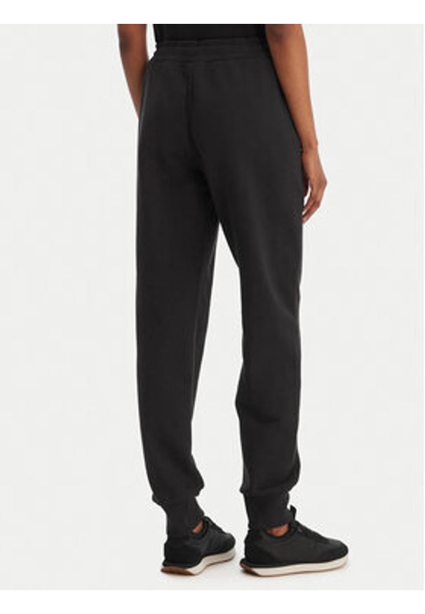 Versace Jeans Couture Spodnie dresowe 80HAAT02 CF01T Czarny Regular Fit. Kolor: czarny. Materiał: bawełna