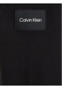 Calvin Klein Bluza Mix Media K10K111965 Czarny Regular Fit. Kolor: czarny. Materiał: bawełna #7