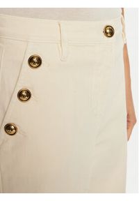 Luisa Spagnoli Jeansy Aceto 541773 Écru Wide Leg #3