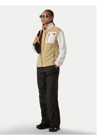 The North Face Polar Yumiori NF0A8E88 Beżowy Regular Fit. Kolor: beżowy. Materiał: syntetyk #4