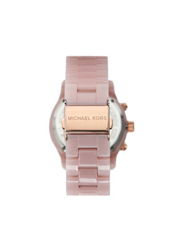 Michael Kors Zegarek Runway MK7424 Różowy. Kolor: różowy