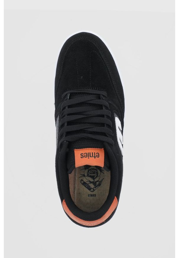 Etnies - Buty Veer. Nosek buta: okrągły. Zapięcie: sznurówki. Kolor: czarny. Materiał: guma