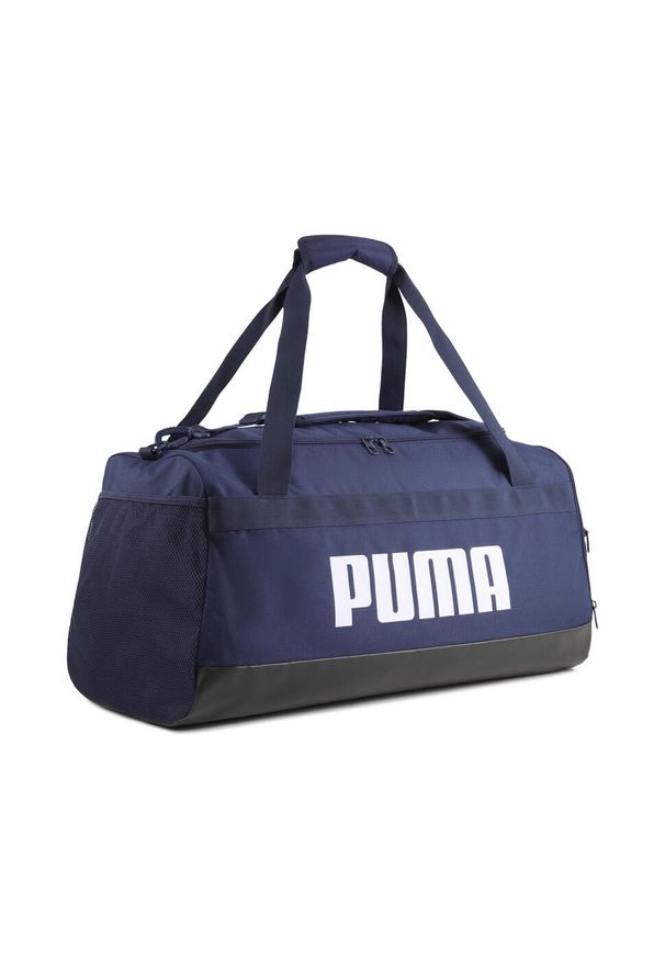 Puma - Średnia torba sportowa Challenger 58 l PUMA Navy Blue. Kolor: biały, wielokolorowy, niebieski, czarny