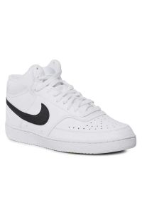 Buty Nike Court Vision Mid Nn M DN3577-101 białe. Kolor: biały. Materiał: materiał, syntetyk, skóra. Szerokość cholewki: normalna. Model: Nike Court #6