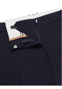 BOSS - Boss Spodnie materiałowe 50490051 Granatowy Regular Fit. Kolor: niebieski. Materiał: wełna