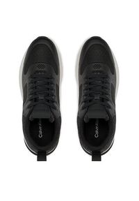 Calvin Klein Sneakersy Low Top Lace Up Tech HM0HM01283 Czarny. Kolor: czarny