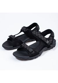 Lekkie sandały męskie DK czarne. Kolor: czarny #3