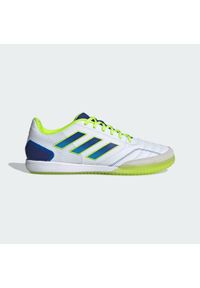 Adidas - Buty piłkarskie Top Sala Competition IN. Kolor: żółty, biały, wielokolorowy, niebieski. Materiał: materiał, skóra. Sport: piłka nożna #1