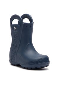 Kalosze Crocs - Handle It Rain Boot Kids 12803 Navy. Kolor: niebieski. Szerokość cholewki: normalna #1
