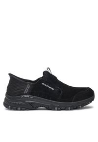 skechers - Skechers Sneakersy Slip-ins: Hillcrest - Sunapee 180016 Czarny. Kolor: czarny. Materiał: skóra, zamsz #1