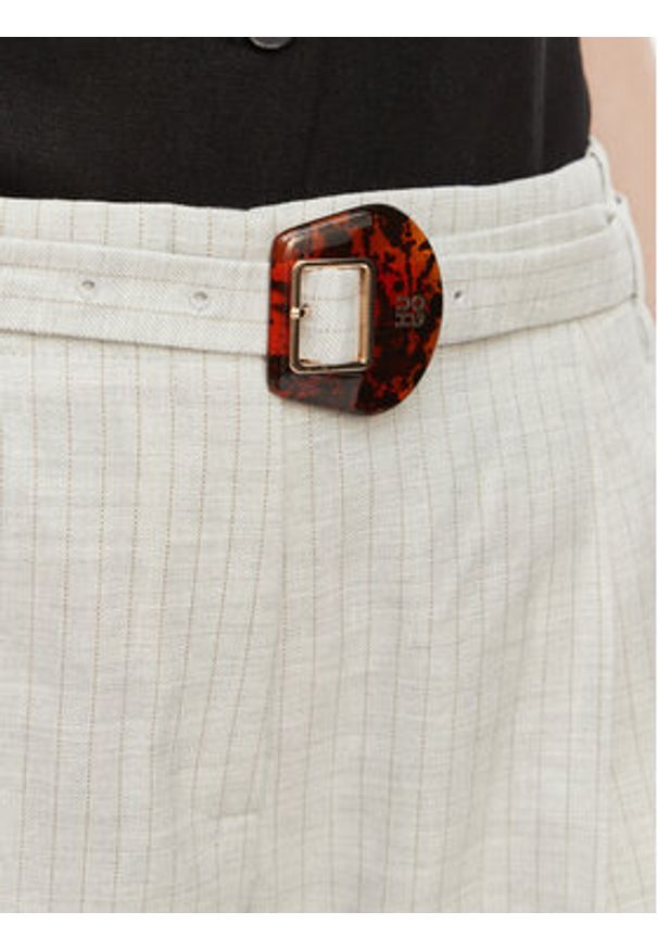 Hugo - HUGO Spodnie materiałowe Hejuly 50561565 Kolorowy Loose Fit. Materiał: syntetyk. Wzór: kolorowy