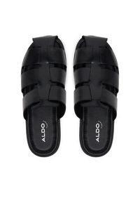 Aldo Klapki Marais 13963701 Czarny. Kolor: czarny. Materiał: skóra #6