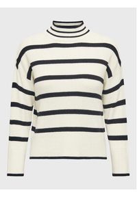 only - ONLY Sweter Fibi 15259096 Beżowy Regular Fit. Kolor: beżowy. Materiał: wiskoza #2