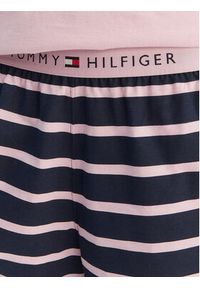 TOMMY HILFIGER - Tommy Hilfiger Piżama UW0UW05760 Kolorowy Regular Fit. Materiał: bawełna. Wzór: kolorowy #3