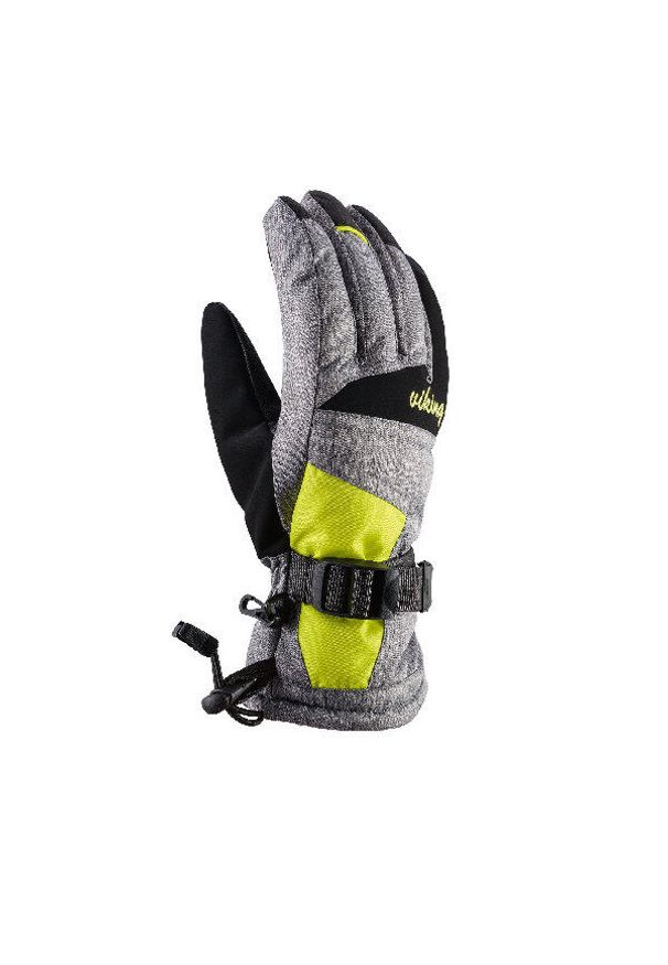 Rękawice narciarskie damskie Viking Ronda. Kolor: żółty, zielony, szary, wielokolorowy. Sezon: zima. Sport: narciarstwo