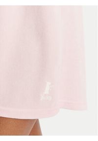 Juicy Couture Sukienka letnia Smocked Terry JCGED126007 Różowy Regular Fit. Kolor: różowy. Materiał: bawełna. Sezon: lato #7