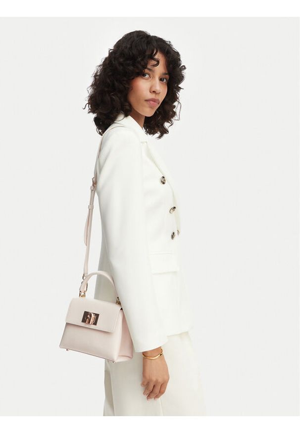 Furla Torebka 1927 Mini WB00109 ARE000 BG PNN00 Écru. Kolor: kremowy. Materiał: skórzane