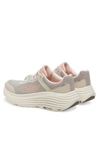 skechers - Skechers Sneakersy Max Cushioning Endea 129470/NAT Brązowy. Kolor: brązowy. Materiał: materiał #5