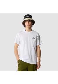 The North Face - T-Shirt Simple Dome Rozmiar S Biały - NF0A87NGFN4. Kolor: biały. Materiał: bawełna. Sezon: lato