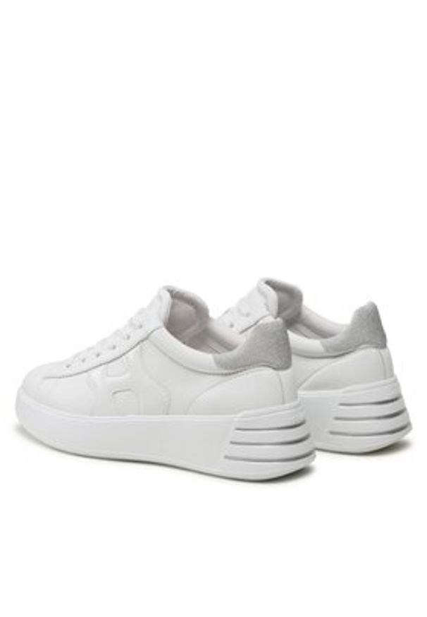 Hogan - HOGAN Sneakersy HXW5640DN61QYQ Biały. Kolor: biały. Materiał: skóra