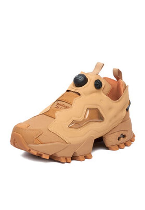 Reebok Sneakersy EO-INSTAPUMP FURY 94 WINTER 100230813 W Brązowy. Kolor: brązowy. Materiał: materiał