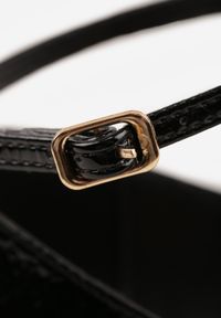 Born2be - Czarne Lakierowane Czółenka Vices w Stylu Mary Jane ze Skórzaną Wkładką Rilindea. Okazja: na wesele, na co dzień, na ślub cywilny. Zapięcie: sprzączka. Kolor: czarny. Materiał: skóra, lakier. Styl: casual, elegancki #3