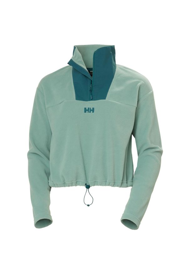 Polar damski Helly Hansen Daybreaker. Kolor: zielony. Materiał: polar. Sport: turystyka piesza