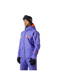 Kurtka narciarska Helly Hansen Emiko Shell. Kolor: fioletowy. Sezon: zima. Sport: narciarstwo #1
