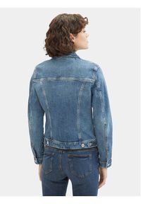 Tom Tailor Kurtka jeansowa 1041047 Niebieski Regular Fit. Kolor: niebieski. Materiał: bawełna
