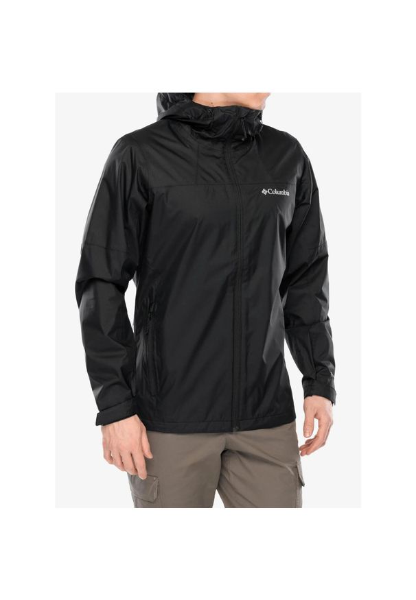 columbia - Kurtka przeciwdeszczowa męska Columbia Inner Limits III Jacket. Kolor: czarny. Sport: turystyka piesza