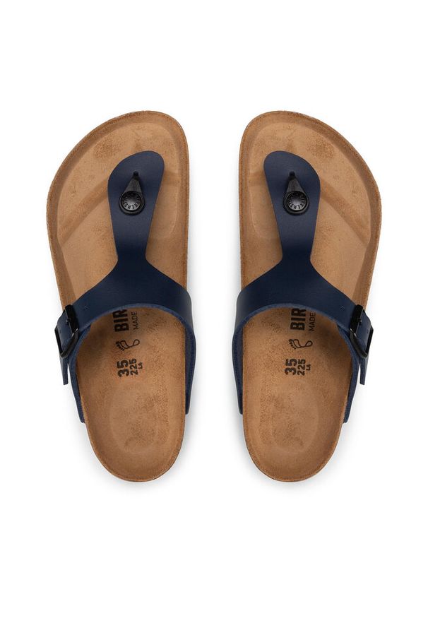 Japonki Birkenstock. Kolor: niebieski
