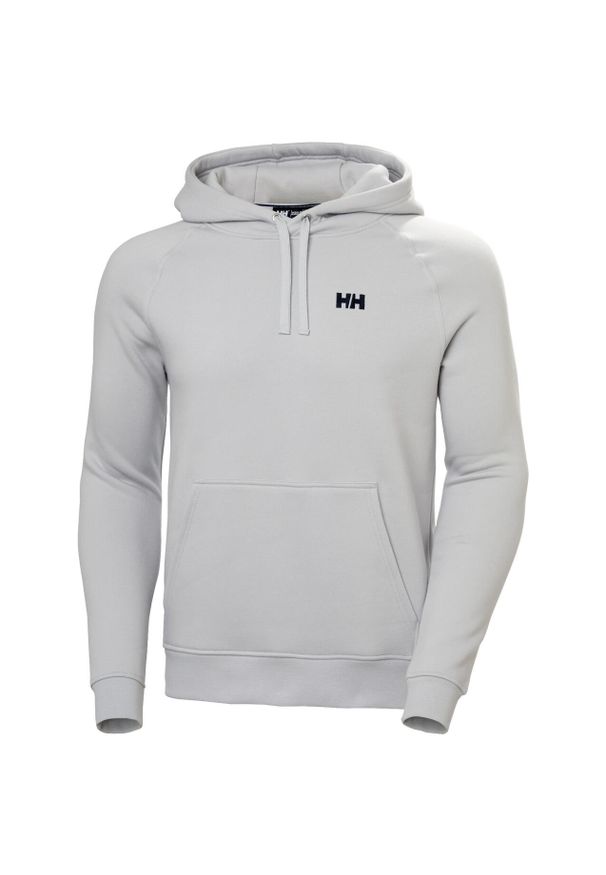 Bluza z kapturem Helly Hansen Elevate. Typ kołnierza: kaptur. Kolor: szary. Materiał: bawełna. Wzór: haft
