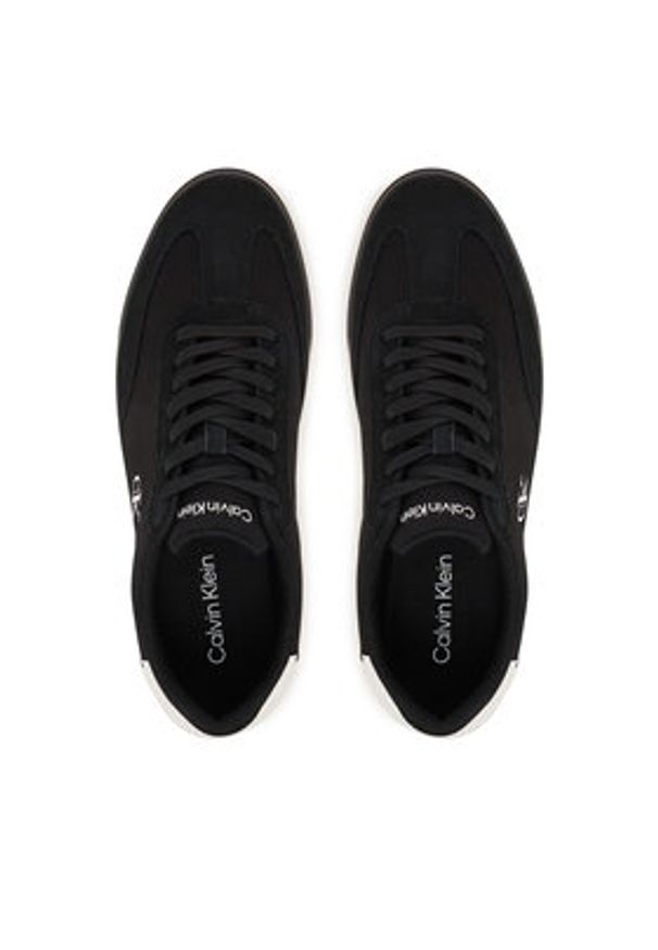 Calvin Klein Sneakersy Low Prof Cupsole Cv HM0HM02236 Czarny. Kolor: czarny. Materiał: materiał