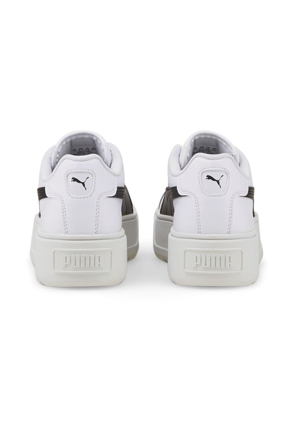 Puma - Sneakersy damskie PUMA KARMEN L. Okazja: do pracy, na spacer, na co dzień. Kolor: biały. Sport: turystyka piesza