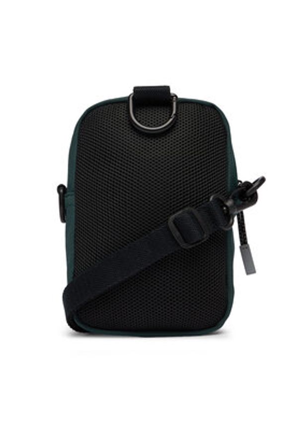 Calvin Klein Saszetka Bold Logo Nylon Slim Reporter LV04D3231G Zielony. Kolor: zielony. Materiał: materiał