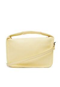 Patrizia Pepe Torebka 8B0316/L177-Y478 Żółty. Kolor: żółty. Materiał: skórzane #3
