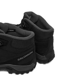salomon - Salomon Trekkingi Shelter Waterproof L47854200 Czarny. Kolor: czarny. Materiał: materiał. Sport: turystyka piesza #4