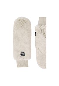 Mitenki damskie Protest Marcy. Kolor: biały. Sezon: zima. Sport: narciarstwo #1