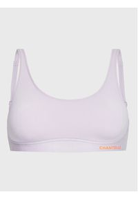 Chantelle Biustonosz top Soft Stretch C16A50 Fioletowy. Kolor: fioletowy. Materiał: syntetyk