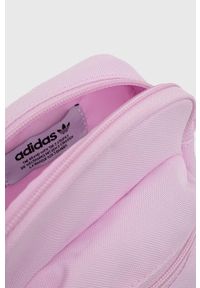 adidas Originals saszetka kolor różowy. Kolor: różowy. Materiał: materiał #6