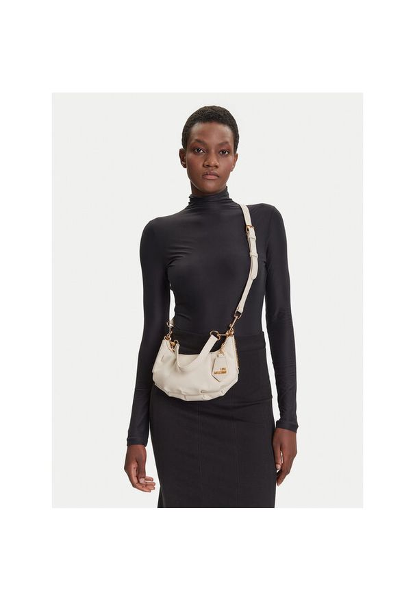 Love Moschino - Torebka LOVE MOSCHINO. Kolor: kremowy