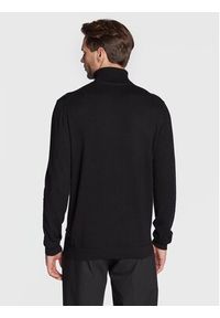 Karl Lagerfeld - KARL LAGERFELD Golf 655037 524305 Czarny Regular Fit. Typ kołnierza: golf. Kolor: czarny. Materiał: bawełna