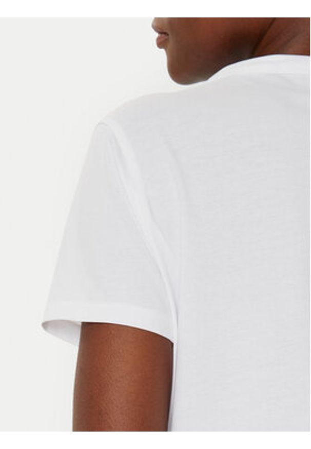 BOSS T-Shirt 50541264 Biały Regular Fit. Kolor: biały. Materiał: bawełna