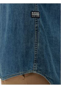 G-Star RAW - G-Star Raw Koszula jeansowa Dakota D23616-D252 Niebieski Regular Fit. Kolor: niebieski. Materiał: bawełna