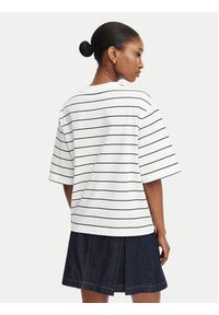 TOMMY HILFIGER - Tommy Hilfiger T-Shirt Classic WW0WW50948 Biały Relaxed Fit. Kolor: biały. Materiał: bawełna #4