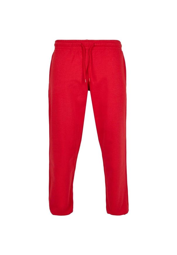 Spodnie dresowe Urban Classics Basic 2.0. Kolor: czerwony. Materiał: dresówka